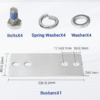Eve 3.2V MB31 LiFePO4 Grade A (M6 Terminal and Accessories)